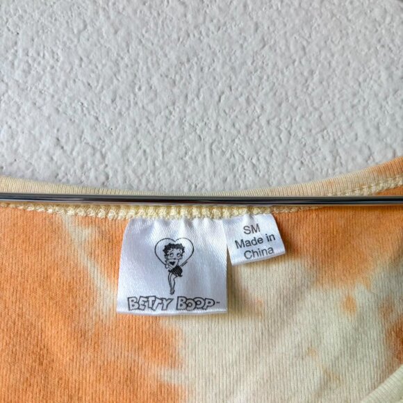 Betty Boop Vintage Tie Dye Tank Top Women's Small / Medium - Picture 3 of 4